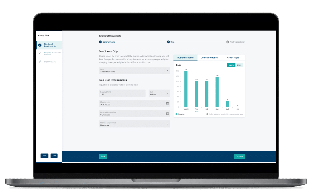 Automated Nutrient Optimization Planning Tool | Agmatix Crop Advisor